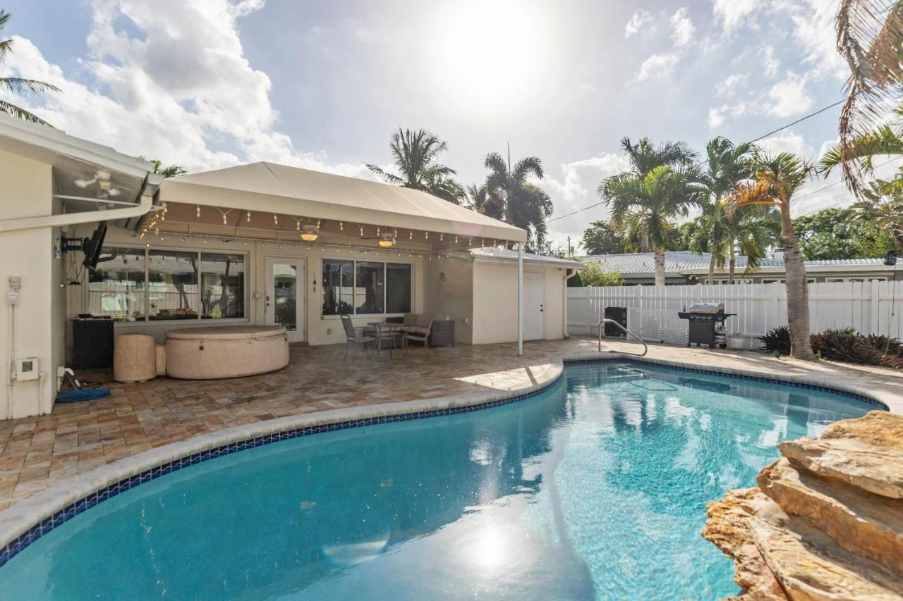 Chic Fort Lauderdale House With Private Pool Εξωτερικό φωτογραφία