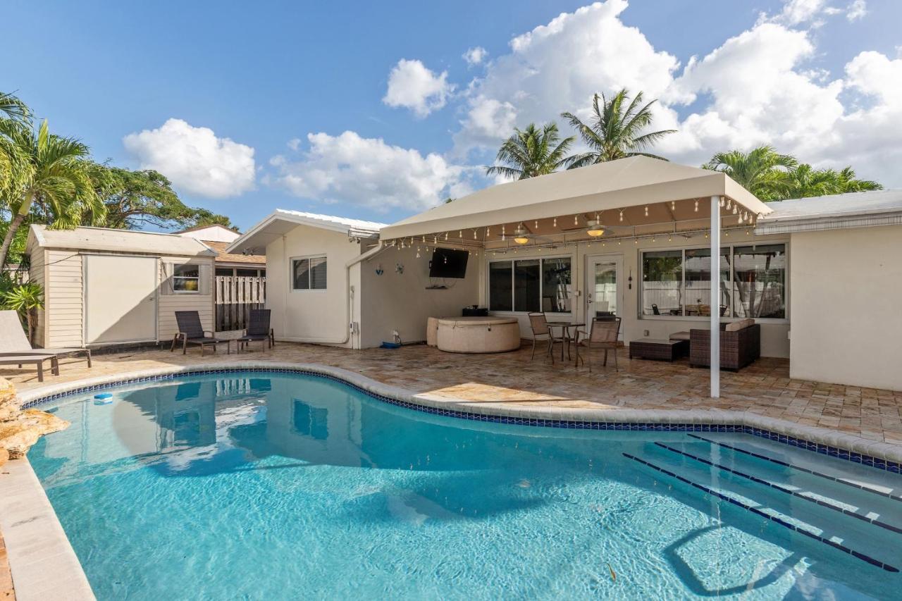 Chic Fort Lauderdale House With Private Pool Εξωτερικό φωτογραφία